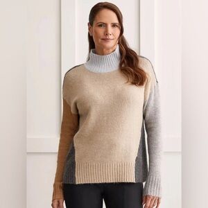 Tribal Colorblock Sweater